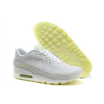 Nike Air Max 90 Prem Tape Unisex All White Running Shoes Cheap